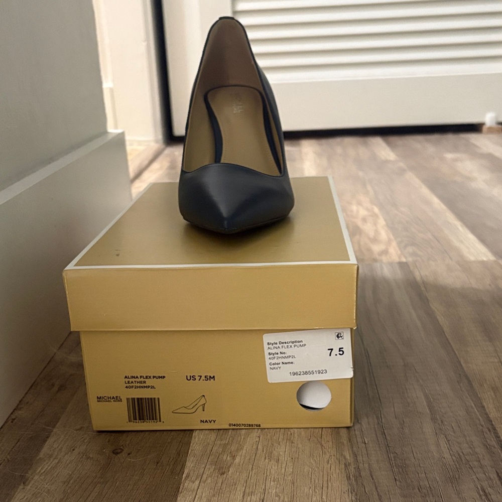 Michael Kors Dark Blue Heels